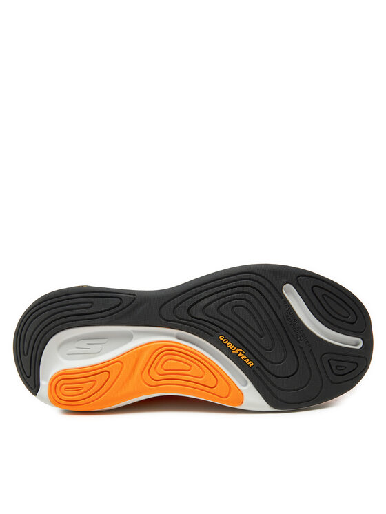Skechers Skechers Buty do biegania Max Cushioning Suspension 220936/ORG Pomarańczowy