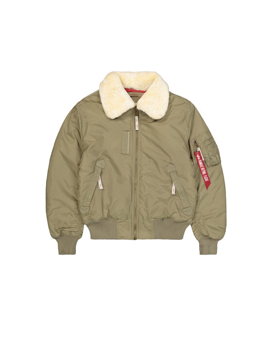 Alpha Industries Alpha Industries Kurtka bomber Injector III Bomber Jacket Brązowy Slim Fit
