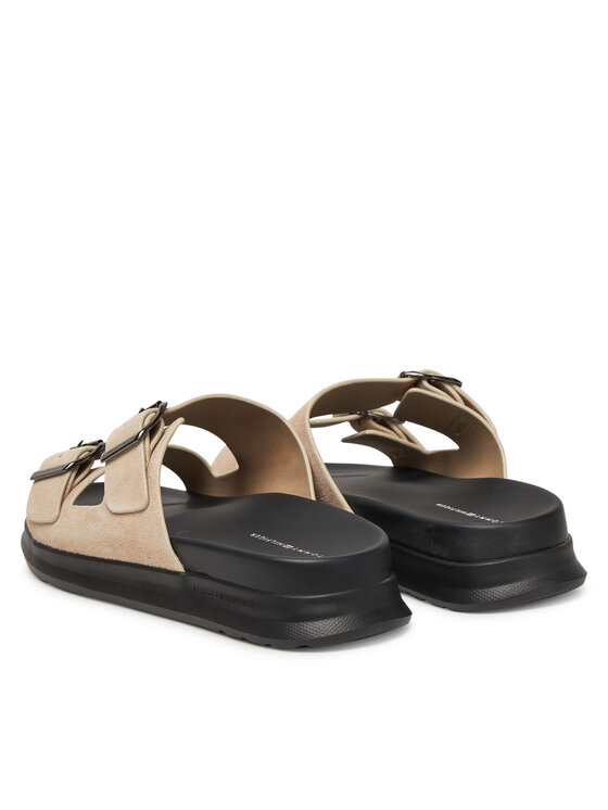 Tommy Hilfiger Tommy Hilfiger Natikači D Density Hilfiger Sde Sand FM0FM05413 Bež