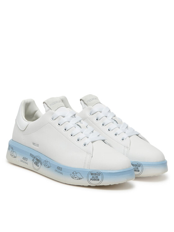 Premiata Premiata Sneakersy Belle Var 7449 Biały