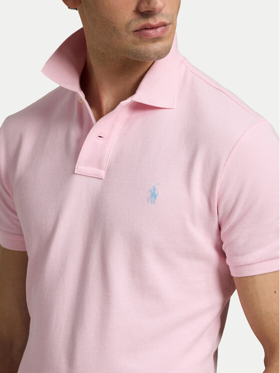 Polo Ralph Lauren Polo Ralph Lauren Polokošeľa 710536856453 Ružová Slim Fit