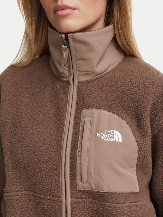 The North Face The North Face Fleece Yumiori Off-Peak NF0A8EUZ Ανοιχτό καφέ Relaxed Fit
