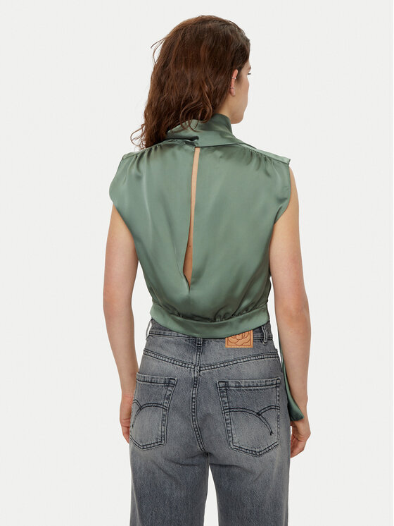 HUGO HUGO Топ Canile-1 50530475 Зелений Regular Fit
