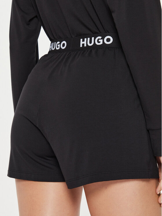 HUGO Hugo Pyjamashorts Unite 50490704 Schwarz Relaxed Fit