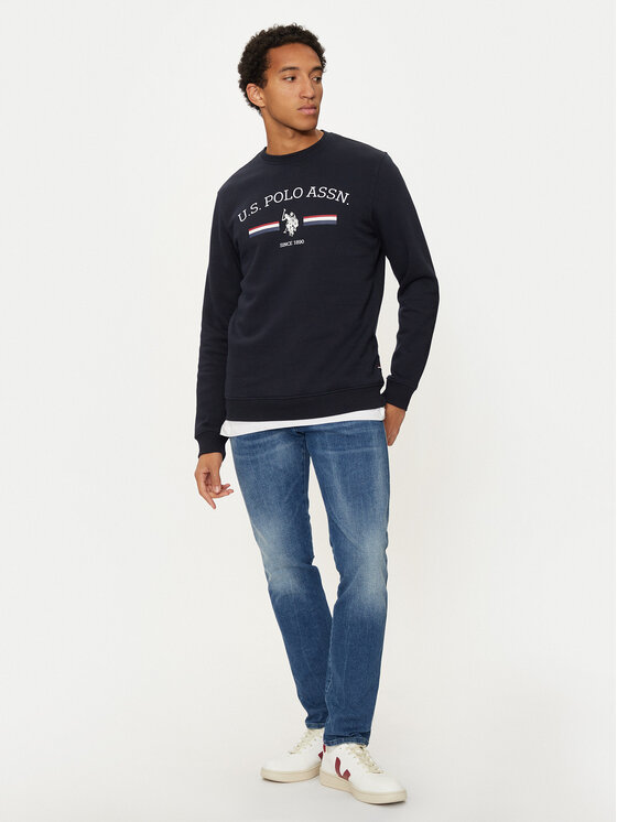 U.S. Polo Assn. U.S. Polo Assn. Pulóver MUP1660 Sötétkék Regular Fit