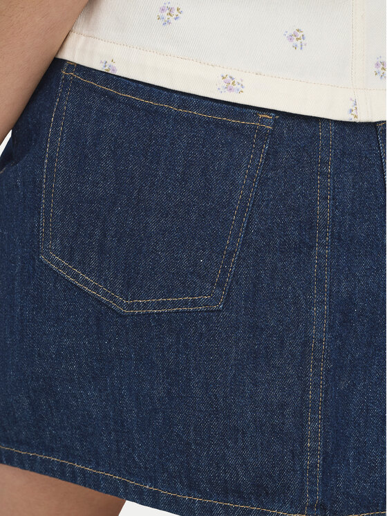 ONLY ONLY Дънкова пола Stella 15339630 Тъмносин Regular Fit