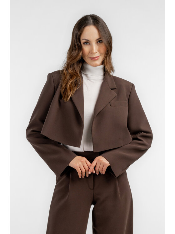 Salme Salme Garnitur Emily Brązowy Regular Fit