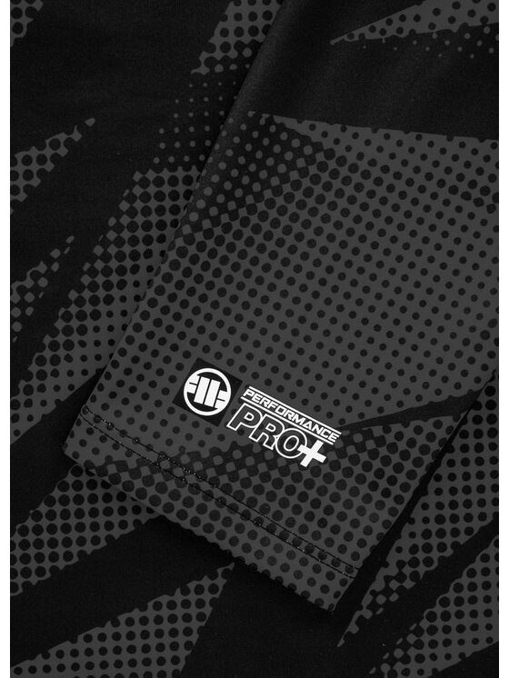 PITBULL PITBULL Koszulka techniczna Longsleeve Mesh Performance Pro plus Dot Camo II XL Szary Regular Fit