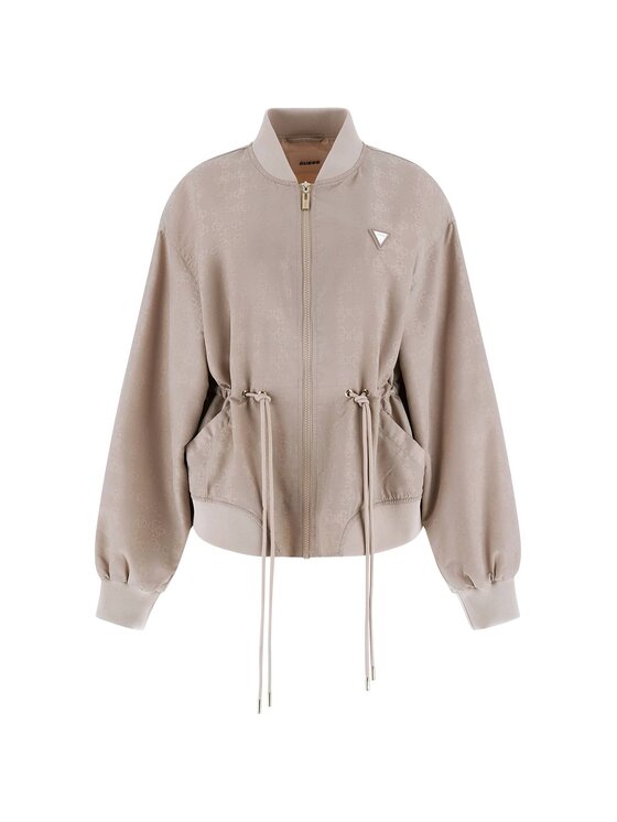 Guess Guess Преходно яке 177291 Бежов Classic Fit