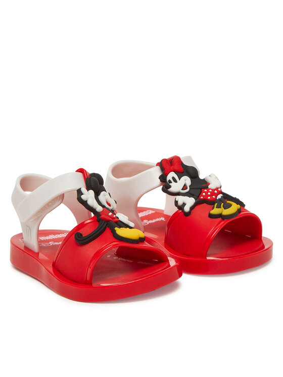 Melissa Melissa Sandały Play Mickey & Minnie 35982 Czerwony