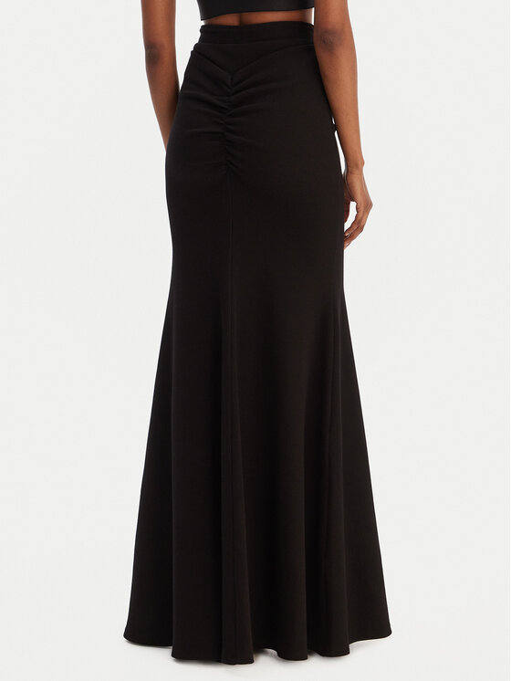 Versace Jeans Couture Versace Jeans Couture Maxi szoknya 80HAE870 J0198 Fekete Slim Fit