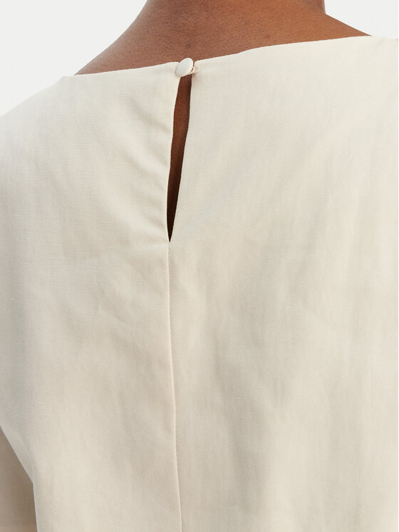 Weekend Max Mara Weekend Max Mara Rochie de zi Daloa 2615221112 Écru Relaxed Fit