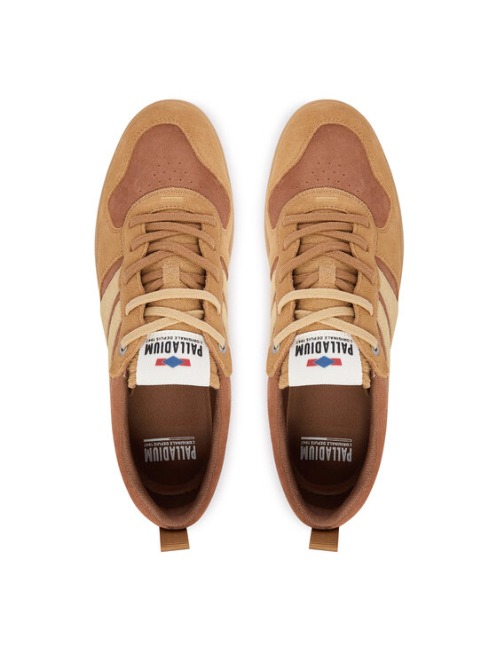 Palladium Palladium Sneakersy Pallacup Flame Suede 09505-292-M Brązowy
