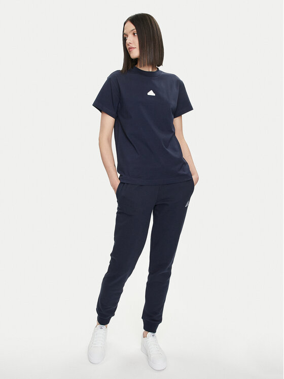 adidas adidas Pantaloni da tuta Essentials Linear IC6869 Blu scuro Slim Fit