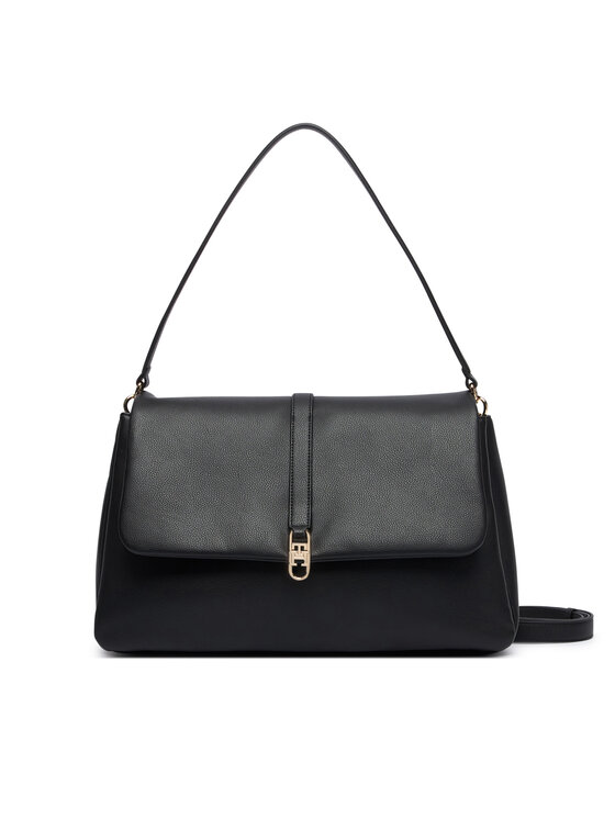 Tommy Hilfiger Tommy Hilfiger Τσάντα Th Libre Satchel AW0AW19197 Μαύρο