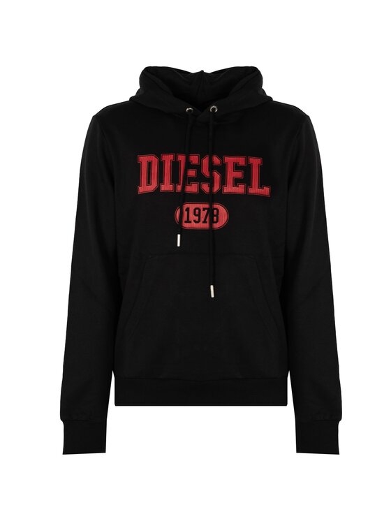 Diesel Diesel Μπλούζα A03826-0HAYT-9XX Μαύρο Regular Fit