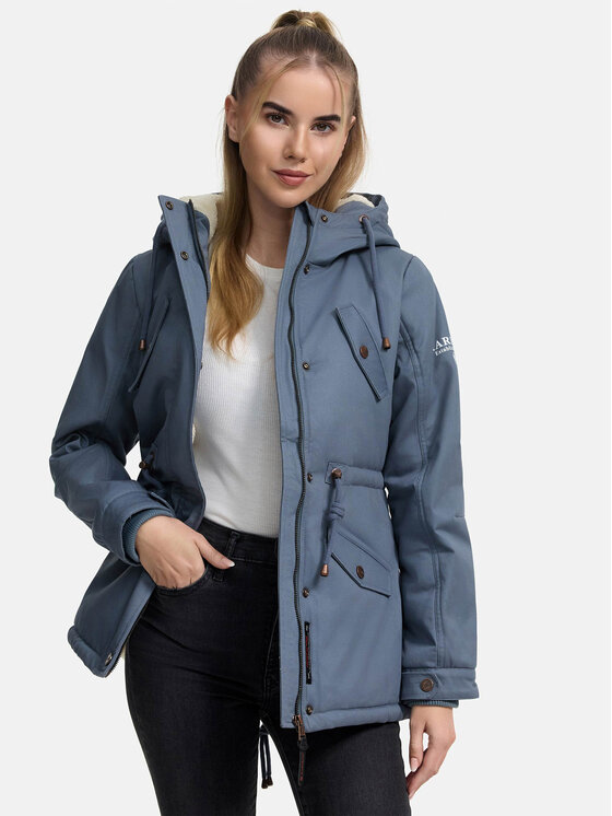 Marikoo Marikoo Kurtka zimowa Manolya Niebieski Regular Fit