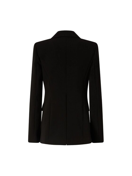 PINKO PINKO Marynarka CARCIOFO GIACCA CANVAS TECNICO Czarny Regular Fit