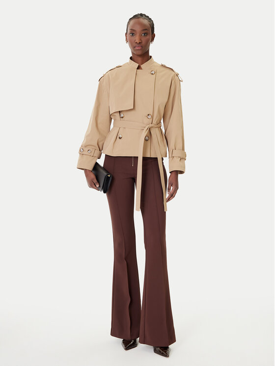 Rinascimento Rinascimento Übergangsmantel CFC0124670003 Beige Regular Fit