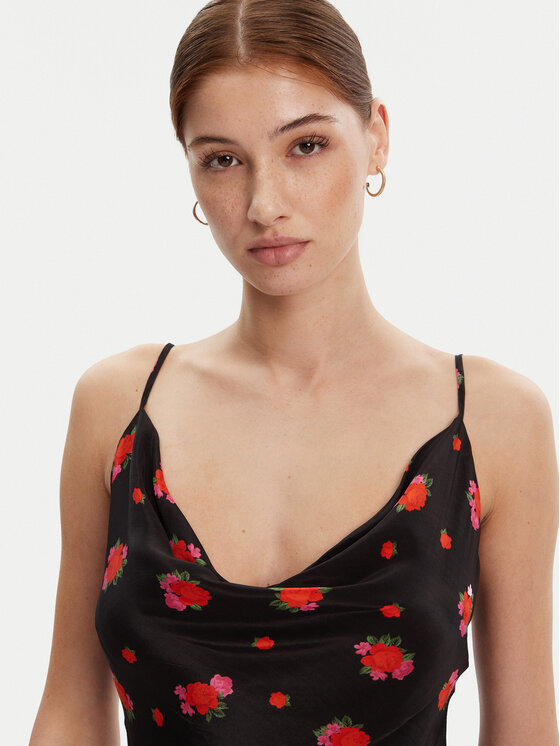 Bardot Bardot Večerné šaty 59709DB2 Čierna Regular Fit