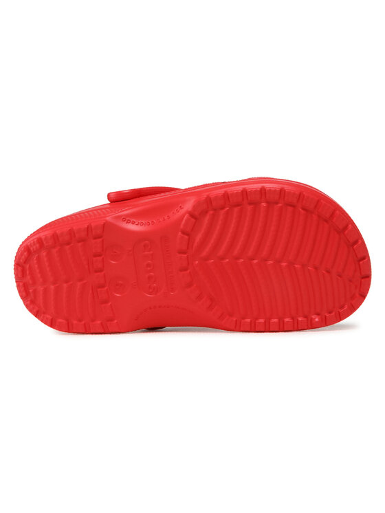 Crocs Crocs Klapki Classic 10001 Czerwony