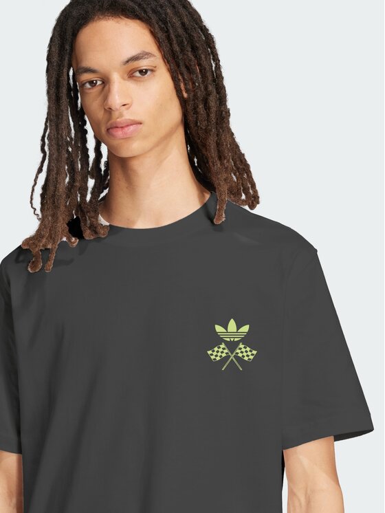 adidas adidas T-Shirt 158469 Szary Loose Fit