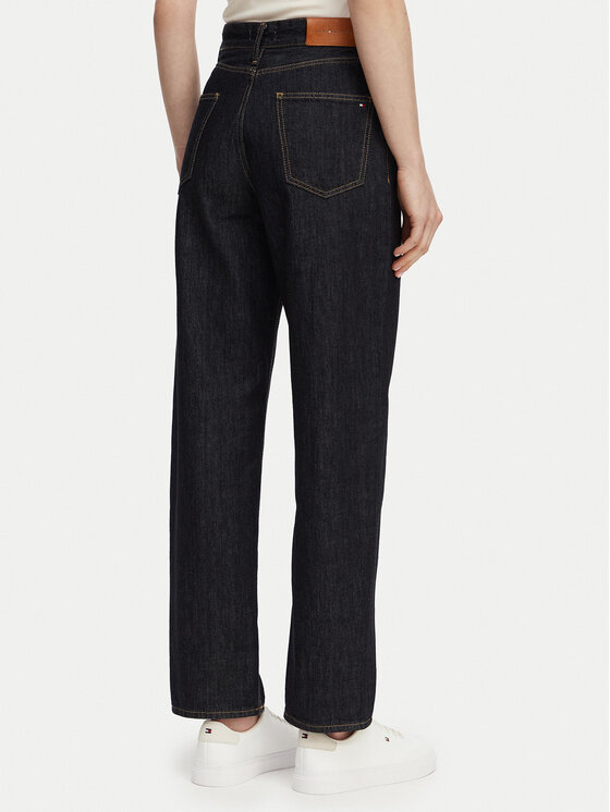 Tommy Hilfiger Tommy Hilfiger Džinsi WW0WW50966 Tumši zils Taper Fit
