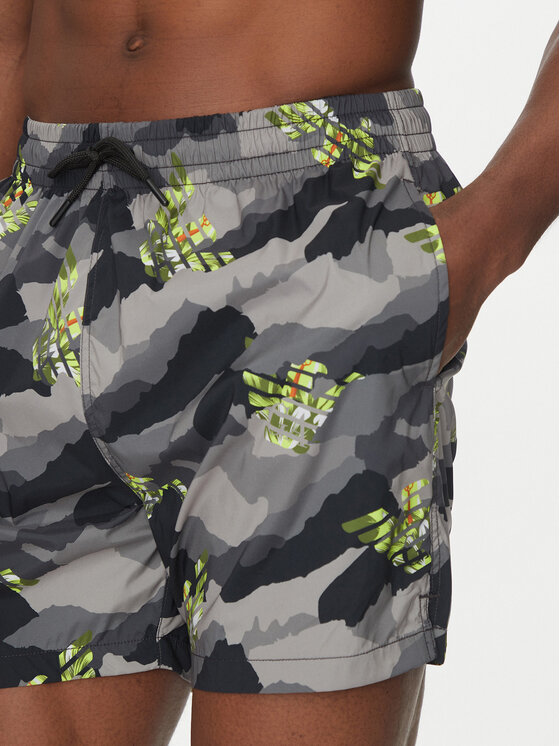 Emporio Armani Underwear Emporio Armani Underwear Pantaloni scurți pentru înot EM000688 AF12340 FC118 Negru Regular Fit
