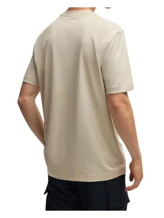BOSS BOSS T-shirt 50534923 10262528 271 Beige Regular Fit