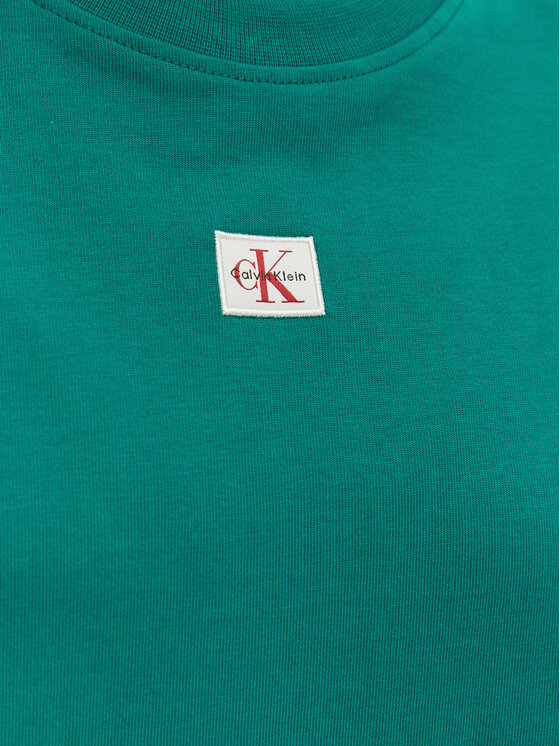 Calvin Klein Jeans Calvin Klein Jeans Vsakodnevna obleka LV047F228G Zelena Oversize