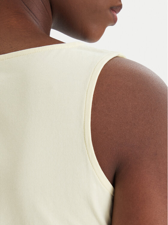 Guess Guess Top W6GP10 K2932 Kollane Regular Fit