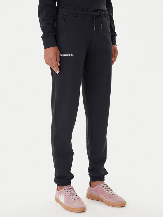 Kappa Kappa Donji dio trenerke Festa 331M34W Crna Regular Fit