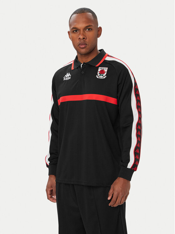 Kappa Kappa Polo 311U78W Μαύρο Comfort Fit