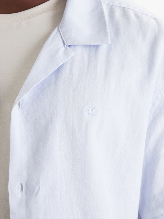 Calvin Klein Calvin Klein Košeľa LV04LF137G Fialová Relaxed Fit