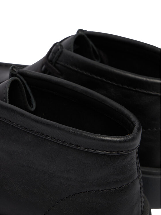 Clarks Clarks Šnurovacia obuv Torview Hi 26183440 Čierna