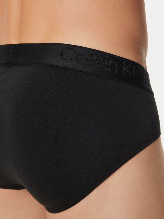 Calvin Klein Underwear Calvin Klein Underwear Set od 3 para muških slip gaća 000NB3650A Crna