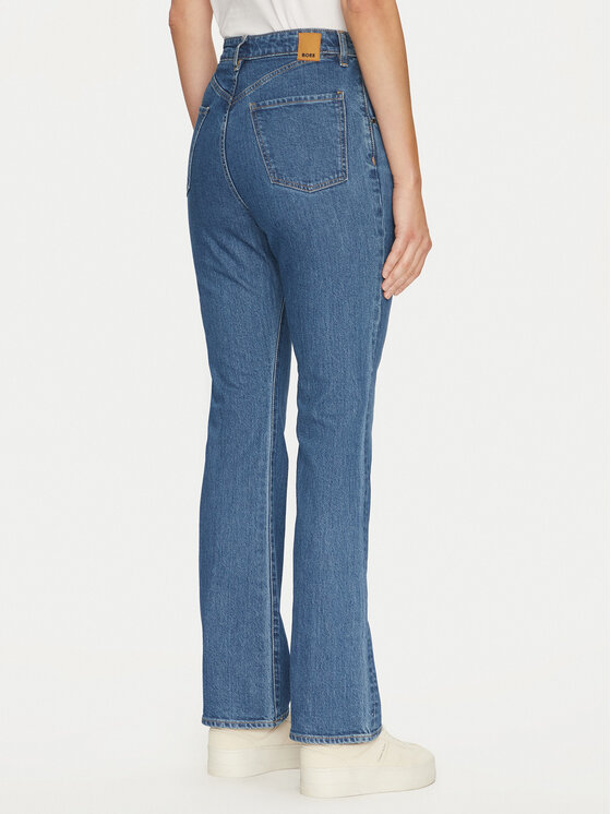 BOSS BOSS Jeans hlače Lyris 50531993 Modra Straight Fit