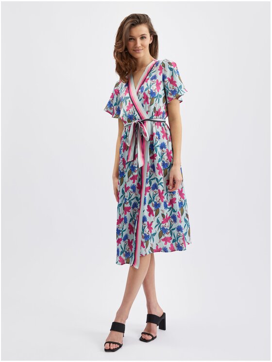 Orsay Orsay Sukienka 471714840000__38 Różowy Regular Fit