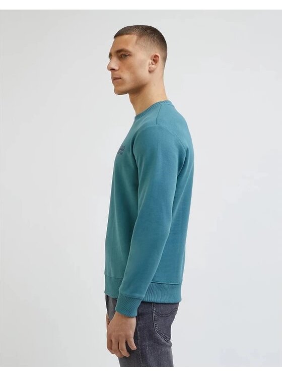 Lee Lee Bluza SWS Niebieski Regular Fit