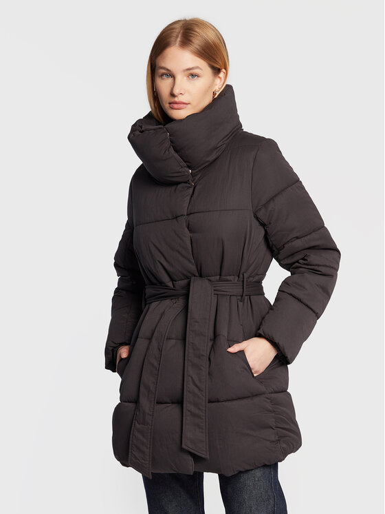 Sisley Sisley Giubbotto invernale 26H9LN01S Nero Oversize