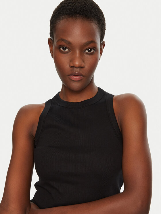IVY OAK IVY OAK Top Klara IO1100X2350 Czarny Slim Fit
