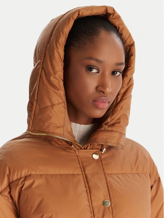 PINKO PINKO Kurtka zimowa Imparso Imbottito 105656 A2TF Beżowy Regular Fit