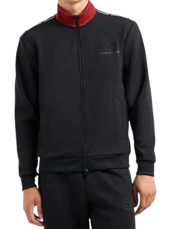 EA7 Emporio Armani EA7 Emporio Armani Felpa 6DPM04-PJZZZ Nero Regular Fit