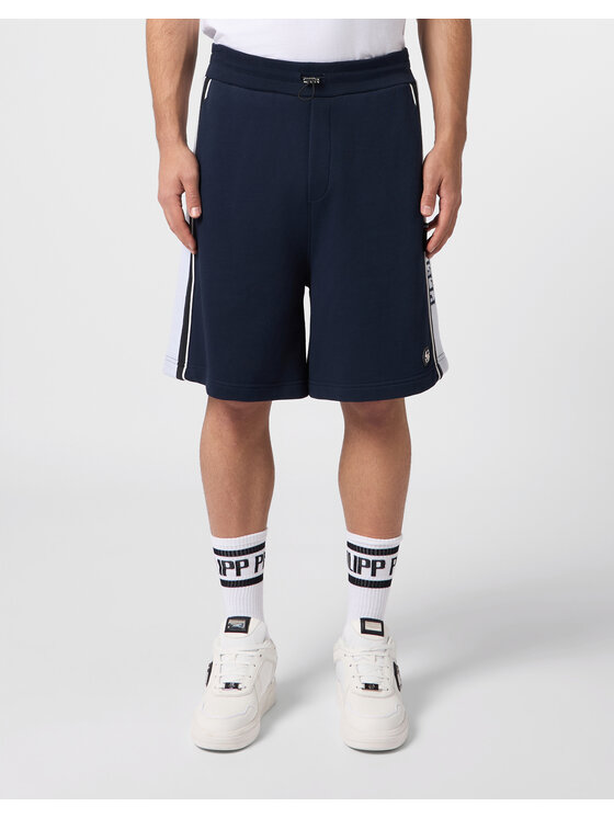 PHILIPP PLEIN PHILIPP PLEIN Pantaloncini sportivi 31373 Blu scuro Jogger Fit