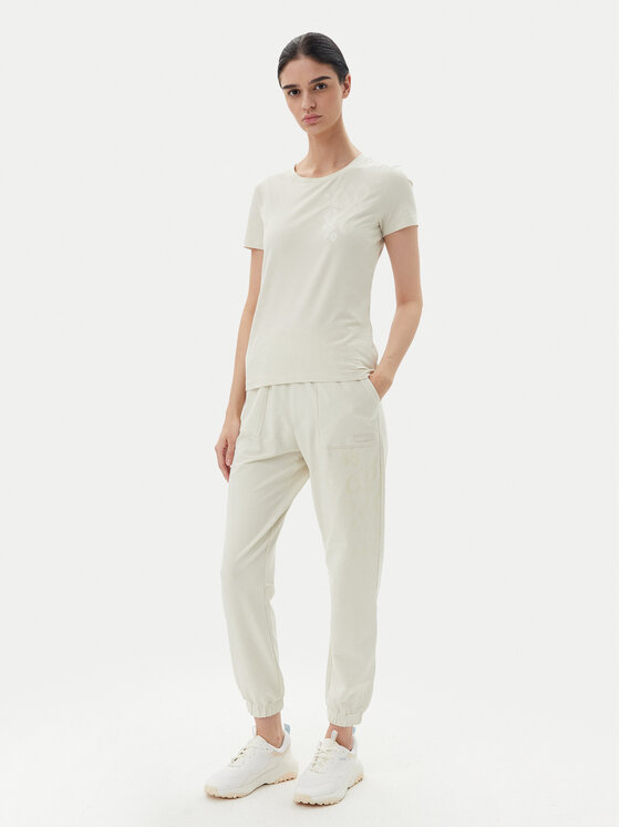 EA7 Emporio Armani EA7 Emporio Armani T-särk 7W000133 AF10373 U1112 Beež Regular Fit