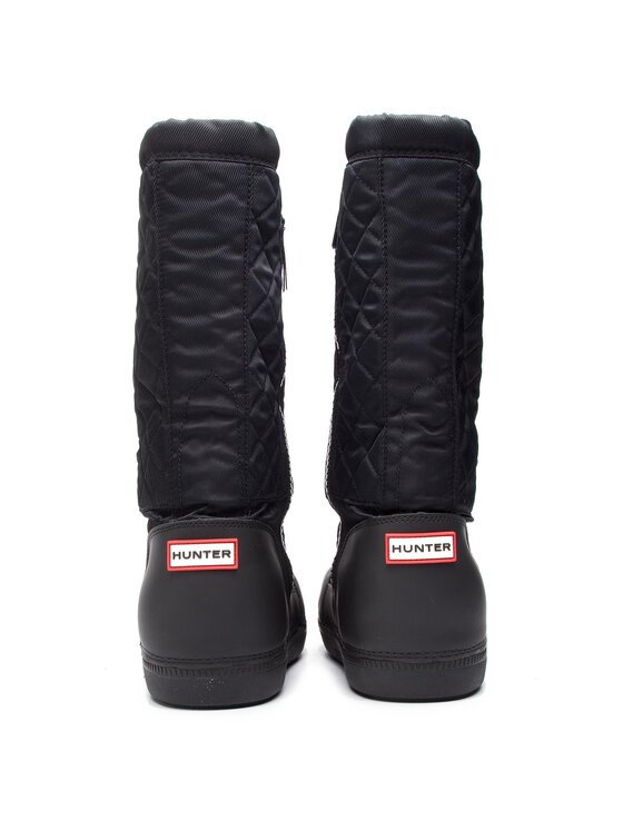 Hunter Śniegowce Original Snow Quilted Boot WFT2012WWR Czarny Modivo.pl