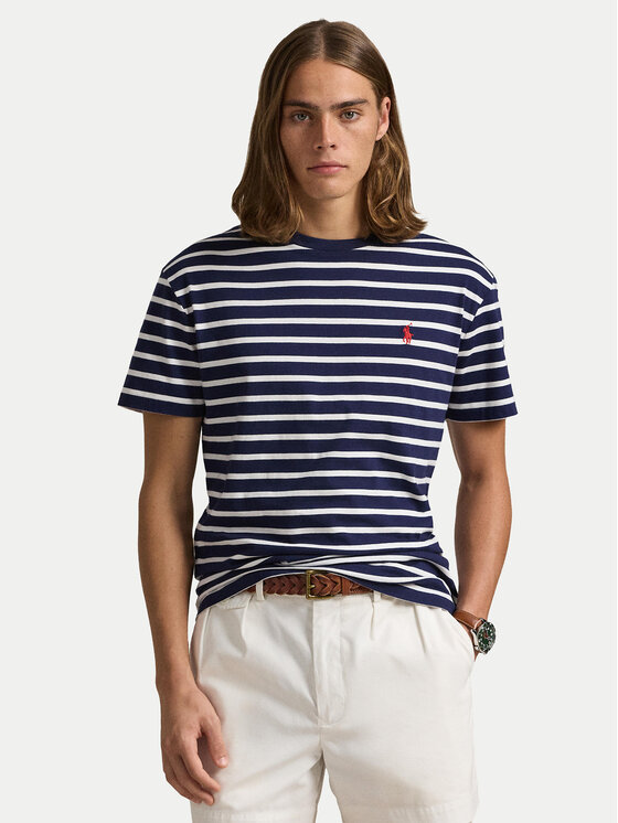 Férfi Póló Polo Ralph Lauren, Méret: M, Sötétkék, 710938134007