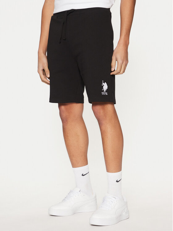 U.S. Polo Assn. U.S. Polo Assn. Sport rövidnadrág MUP3355 Fekete Regular Fit