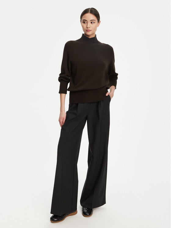 Marella Marella Bluză cu gât Ismaele 2523366394 Maro Oversize