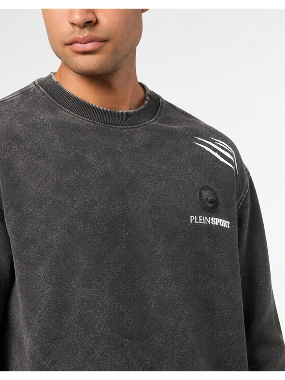 Plein Sport Plein Sport Felpa 32334 Nero Regular Fit